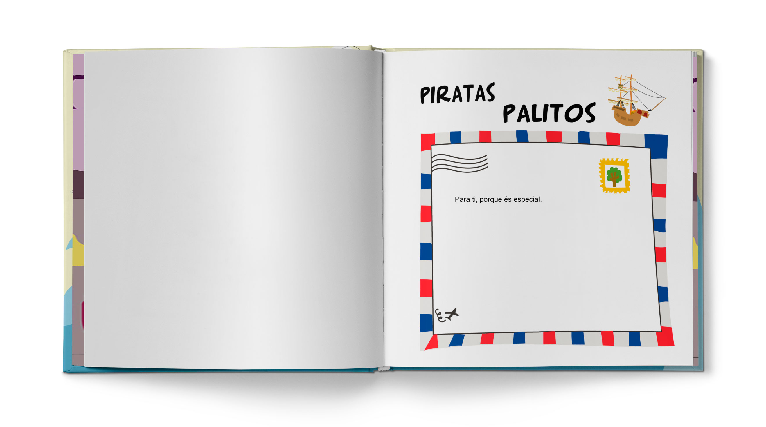 História Piratas Palitos - Exemplo 1