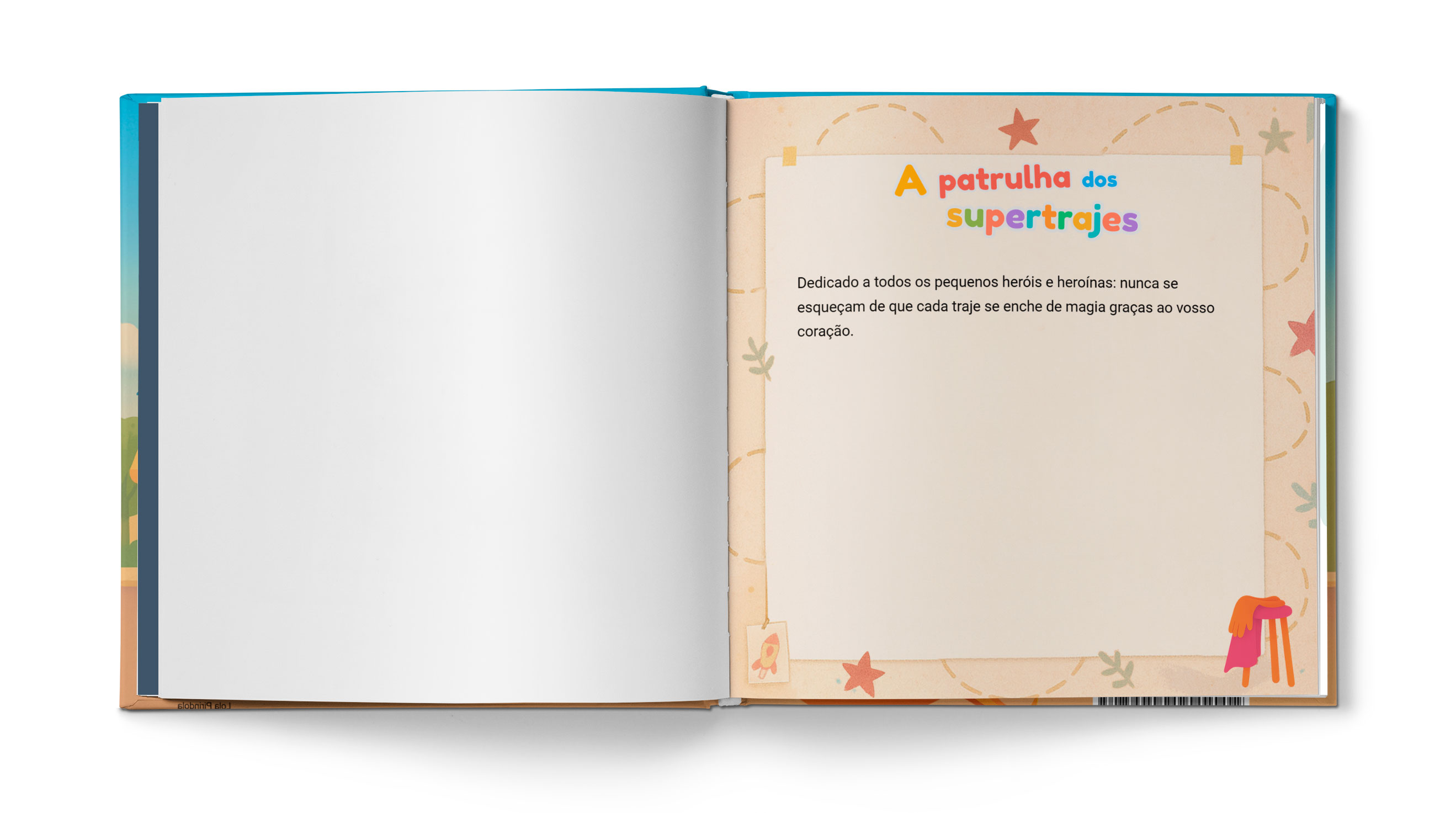 História A patrulha dos supertrajes - Exemplo 1