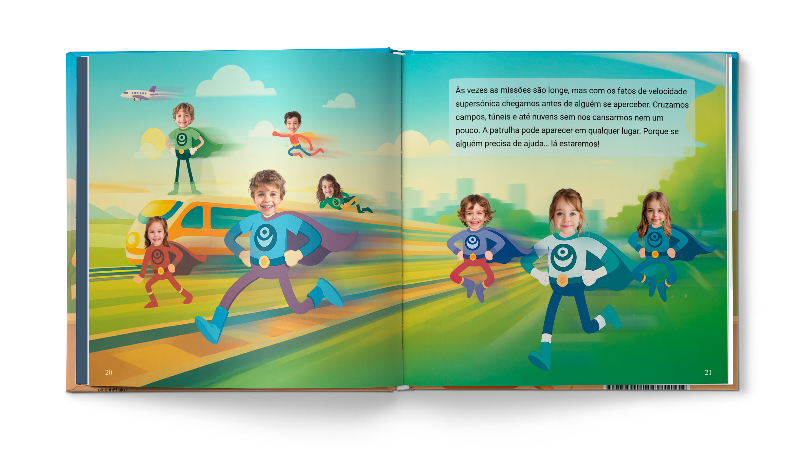 História A patrulha dos supertrajes - Exemplo 11