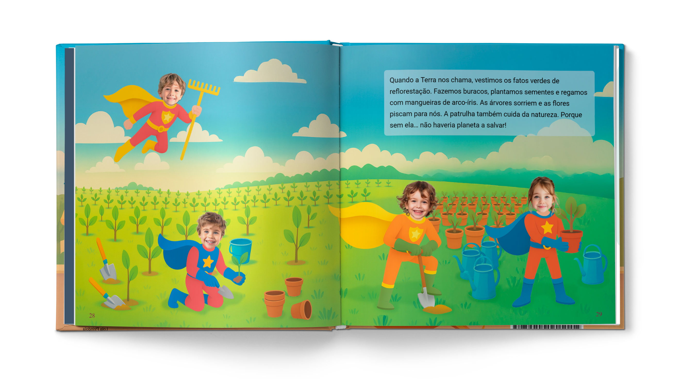 História A patrulha dos supertrajes - Exemplo 15