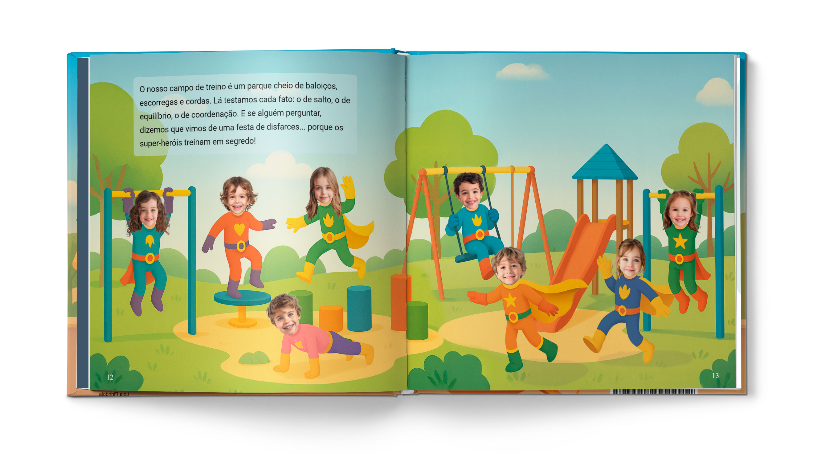 História A patrulha dos supertrajes - Exemplo 7