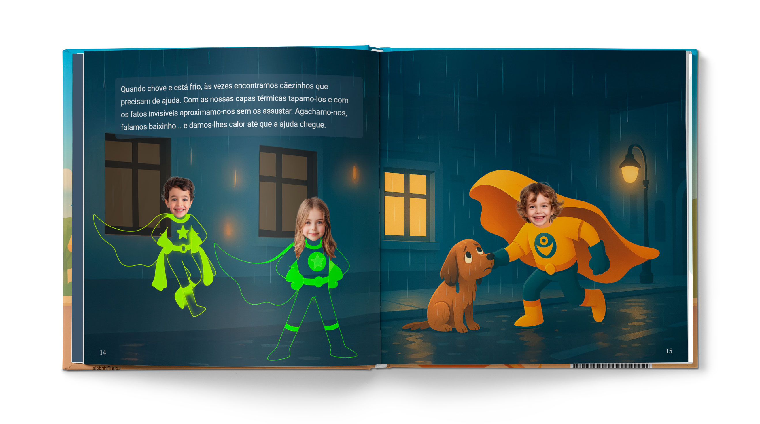 História A patrulha dos supertrajes - Exemplo 8